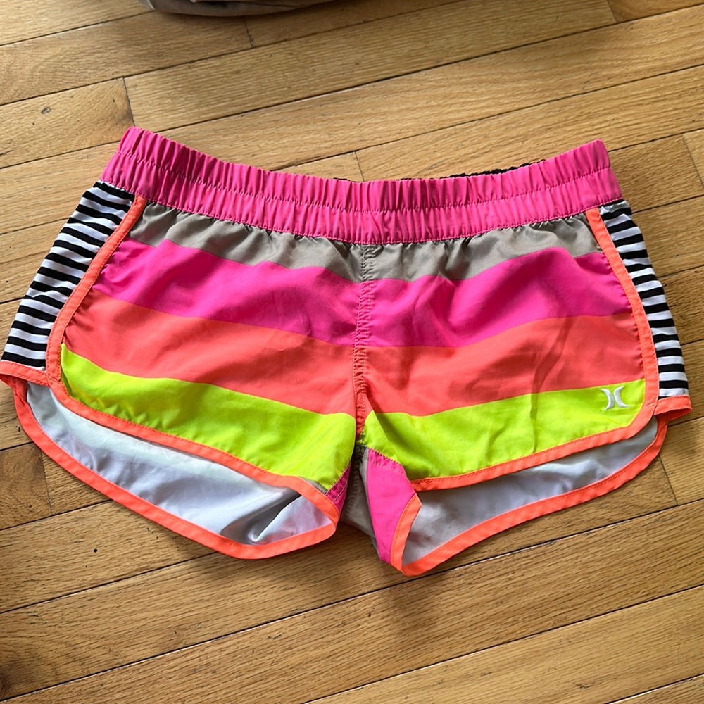 Neon Hurley shorts